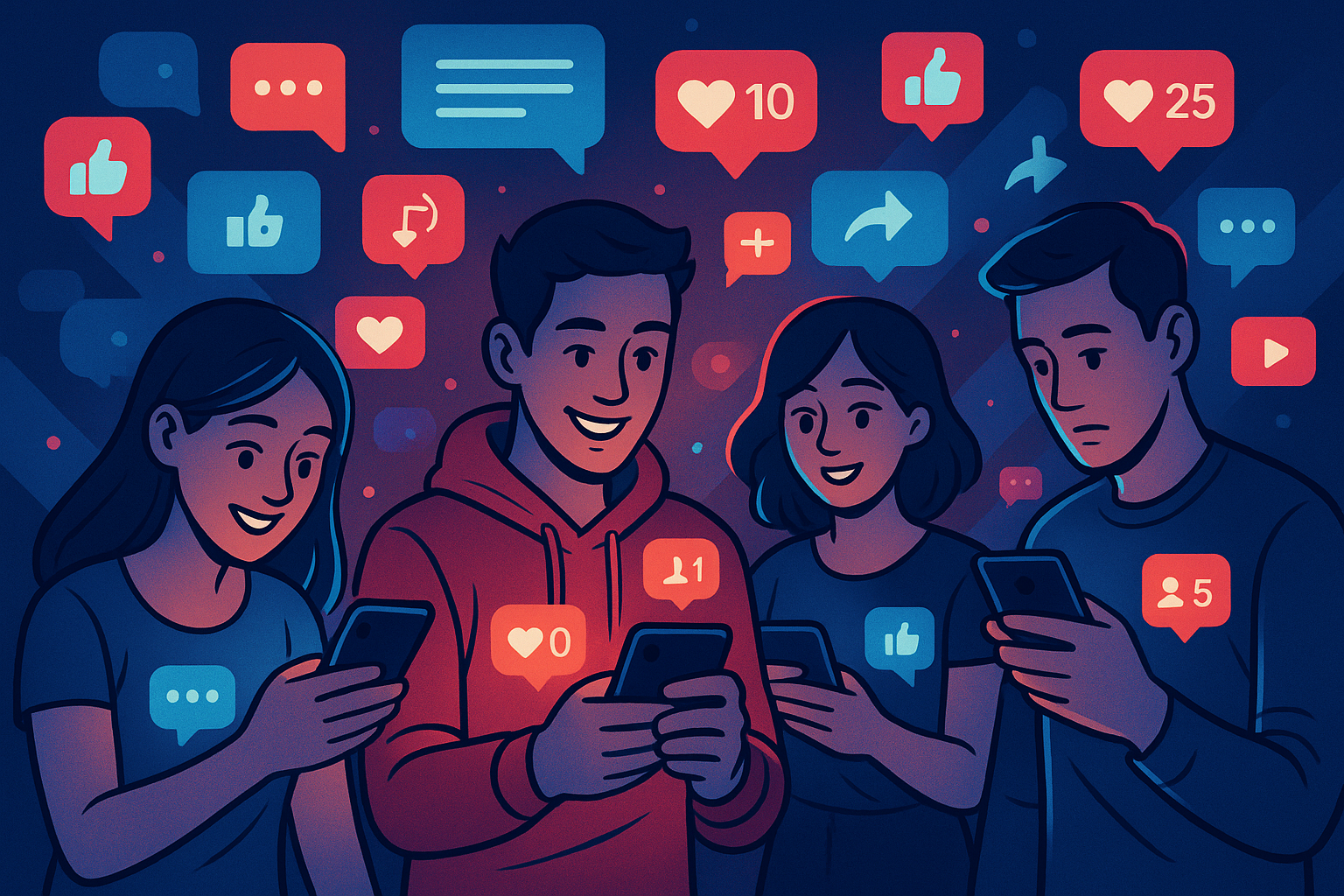 Analisa Perilaku Netizen di Media Sosial 2025