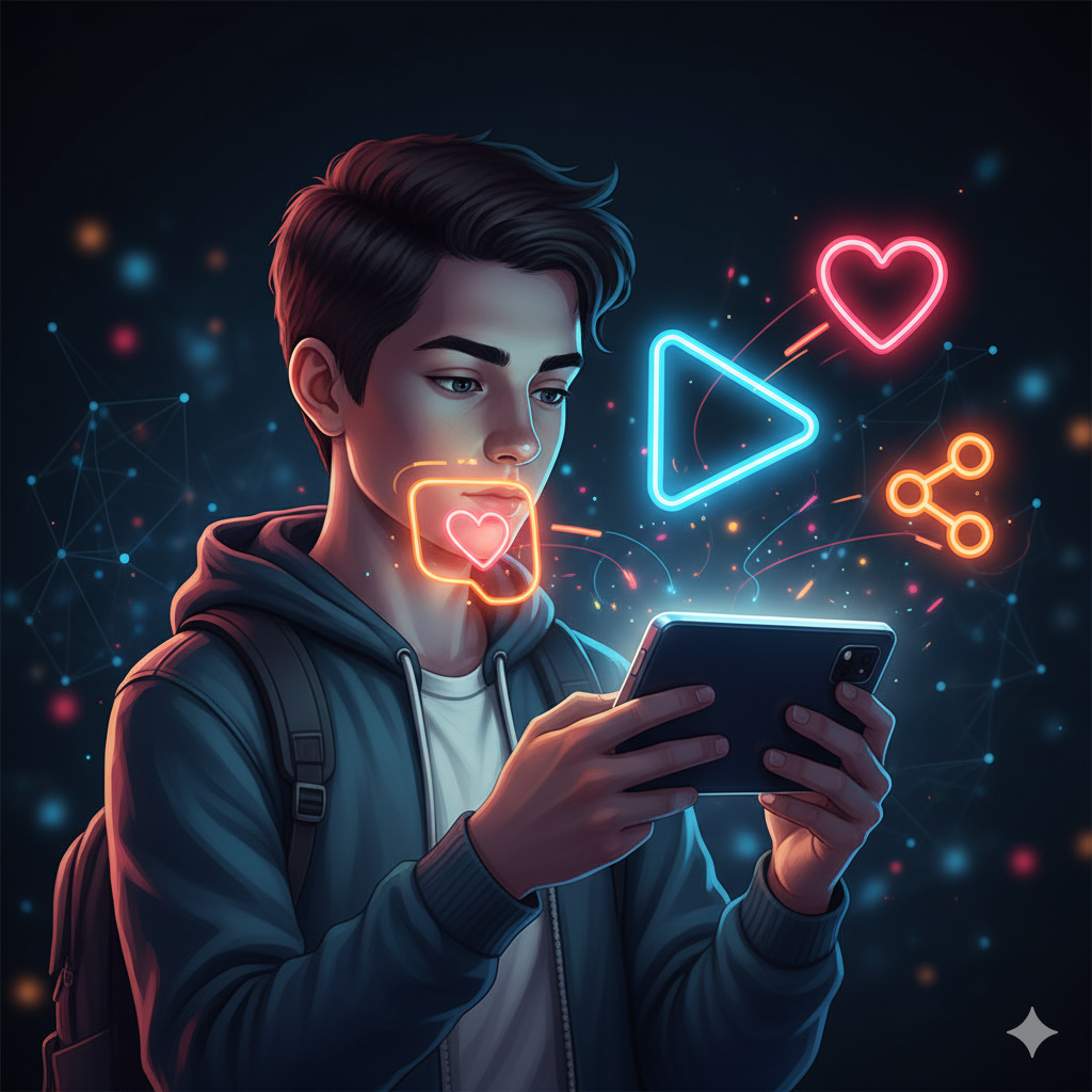 Tren Konsumsi Konten Digital Netizen 2025: Singkat, Cepat, dan Visual